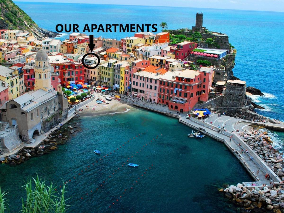 Mada Charm Apartments Terrace&Carugio Vernazza Buitenkant foto